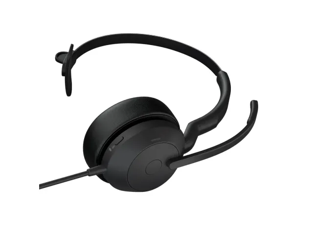 Jabra Evolve2 50 Headset Bedraad USB Type-C / USB Type-A Bluetooth Zwa