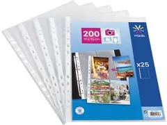 Viquel Geperforeerde Showtas A4 Voor Foto's 11-Gaats