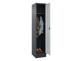 locker,HxBxD 1950x400x500mm,1vak,vak B 400mm,cil.-slot,sokkel - 1