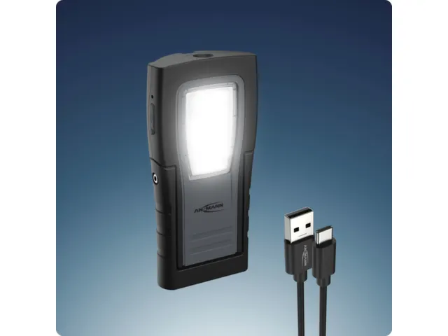 mini-werklamp,behuizing thermoplast HDPE,COB-LED,spot SMD-LED