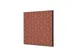 Wanddecoratie Textiel Set 40x40cm Hexagon Roest bruin
