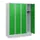 schoollocker,HxBxD 1630x1200x500mm,4vak,vak B 300mm,cil.-slot,sokkel