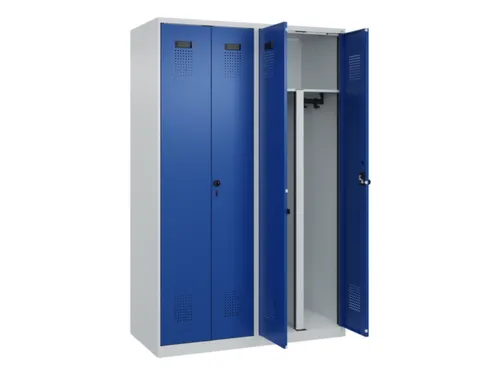 PBM-locker,HxBxD 1850x1200x500mm,4vak,vak B 300mm,draaigrendel