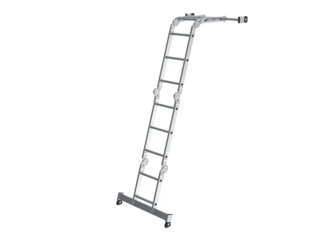 multifunctionele vouwladder,2x2/2x3,sporten,balk L 2,85m,aluminium