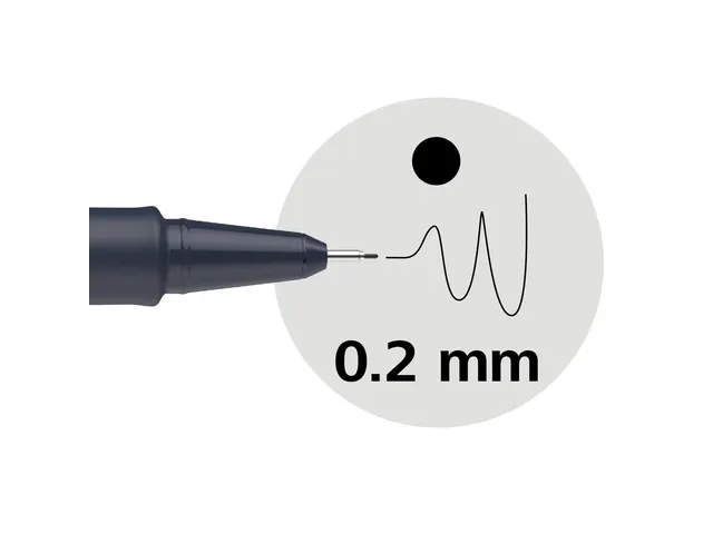 Fineliner Schneider Pictus 0,2 noir