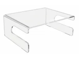 Monitorstandaard Transparant Acryl 120mm