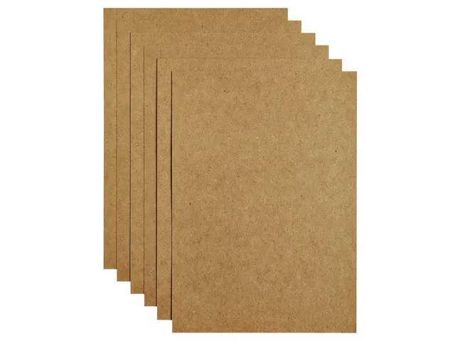 Kopieerpapier Papicolor A4 100gr 12 vel kraft bruin