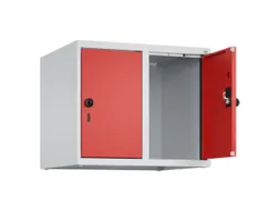 opzetkast,v. locker,2vak.,vak B 300mm,HxBxD 500x600x500mm,draaigrendel