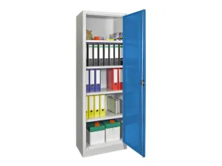 universele kast,HxBxD 1950x640x400mm,RAL7035,front RAL5012 - 2