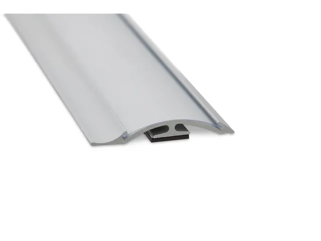 Aluminium wand klemlijst Magneethoudend 21cm