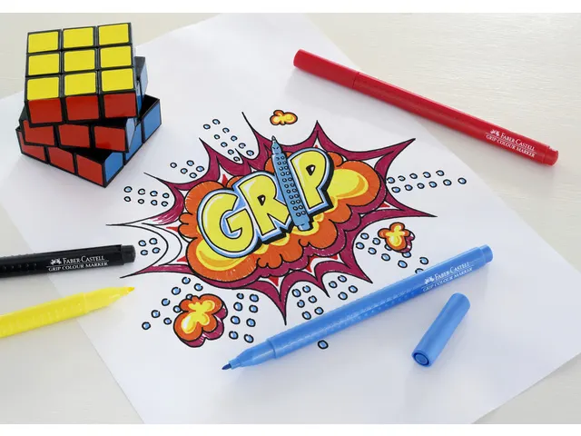 viltstiften Faber-Castell GRIP Colour etui 20 stuks