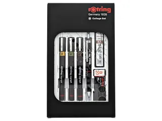 Tekenset rOtring Isograph college 0.2mm, 0.3mm en 0.5mm set à 3 stuks - 3