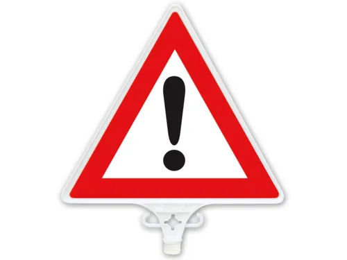 Bewegwijzeringsbord,V. Set Kettingstaanders,Uitroepteken
