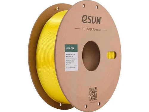 eSUN 3D printer Filament ePLA-Silk 1,75mm Geel 1kg