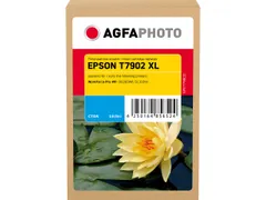 Agfa Photo Epson T7902 XL WF Inkt Cyaan HC Rebuilt 2000 pagina's