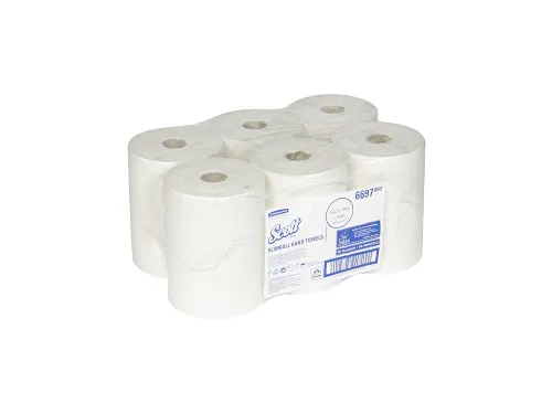 Scott Handdoekrol 6697 Slimroll Airflex 1-laags Wit