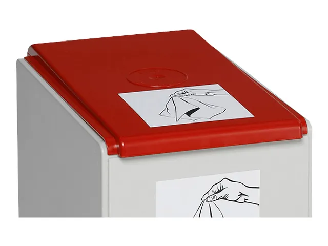 Deksel Voor Afvalverzamelaar 40 Liter Rood