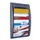 wandfolderhouder,HxBxD 650x395x95mm,v. 4xformaat 240x320mm