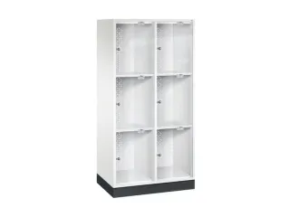 grootvolume-lockersysteem,HxBxD 1750x820x500mm,2x3vakken,cil.-slot - 3
