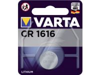 Batterij Varta knoopcel CR1616 lithium blister à 1stuk