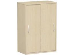 kantoor-schuifdeurkast HxBxD 1182x800x425mm hout esdoorn 2 OH
