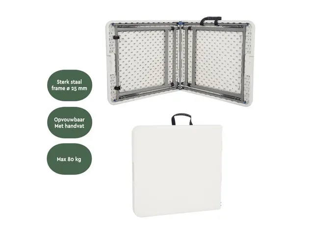 Vouwtafel 120x60x74cm FC120