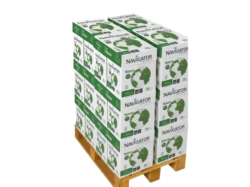 Kopieerpapier Navigator Nature A4 75 Gram wit Halve Pallet