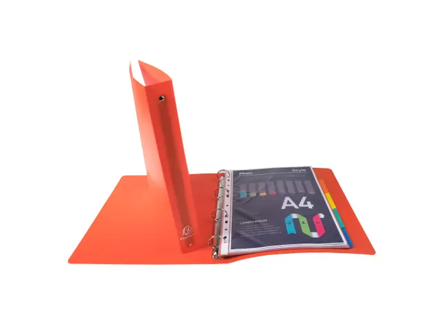 Ringmappe PP OPAK A4+ 4R 30mm rood