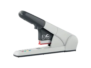 Blokhechter Leitz 5551 Heavy Duty 80vel zilvergrijs - 1