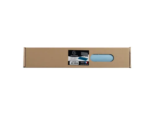 Onderlegger PU 35x60 donkerblw/lichtblw