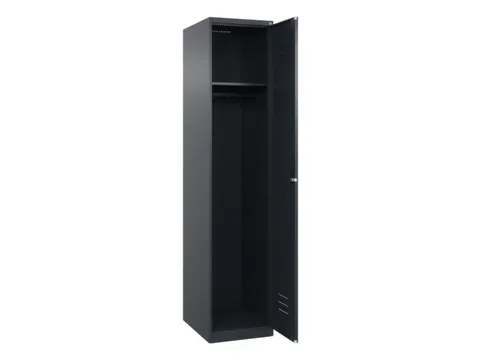 locker,HxBxD 1850x400x500mm,1vak,vak B 400mm,cil.-slot,staand op vloer