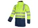 Parka Sioen 3073 Winseler jaune fluo/bleu marine Taille S