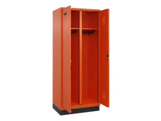 locker voor scheiding van kleding,HxBxD 1950x800x500mm,2vak - 1
