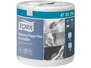 Tork 473329 Poetspapier M2 Centerfeed 2-laags Portable Wit - 2