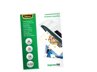 Lamineerhoes Fellowes A4 2x100 Micron glanzend - 4