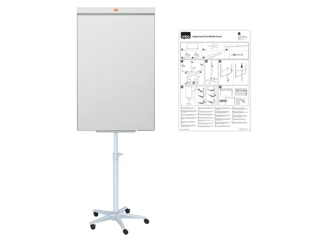 Flipover Nobo Classic mobiel staal 67x99cm