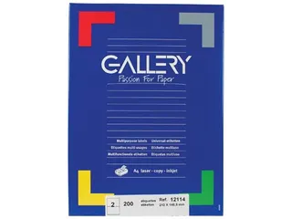 Gallery Witte Etiketten 210x148.5 mm - 1