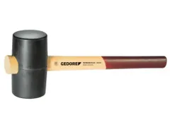 GEDORE 227 E-2 Marteau en caoutchouc avec manche en frêne d 65mm