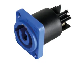 Neutrik - Powercon, 3-Polig Chassisdeel, Blauw, Bekrachtigd / Voedings - 1