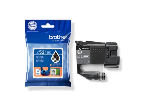 Inktcartridge Brother LC-521BK zwart