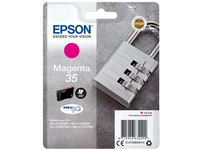Singlepack Magenta 35 DURABrite Ultra Ink