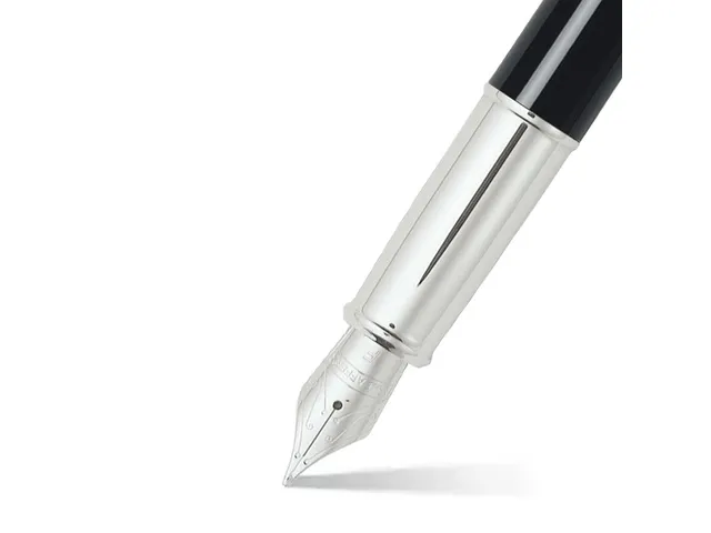 Vulpen SHEAFFER 100 E9313 F Glossy black barrelbrushed chrome, chrome