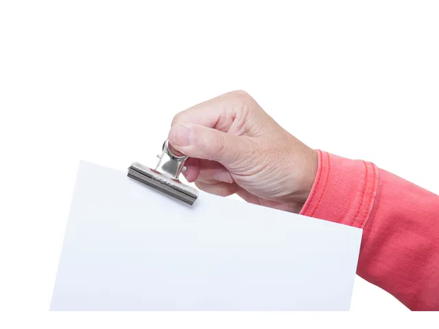 Papierklem MAUL Bulldog 50mm capaciteit 20mm zilver