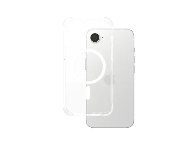 PanzerGlass CARE by Samba Case Transparent w. White Qi Compatibl
