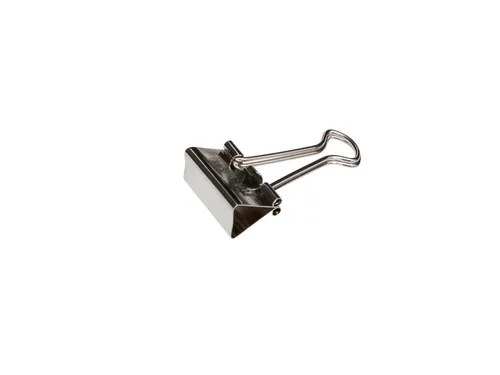 Papierklem MAUL 215 foldback 19mm capaciteit 7mm zilver