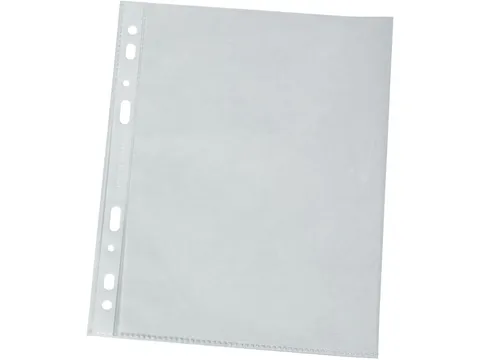 Geperforeerde Showtas A4 11-gaats Gekorreld 120mic Doos 100 Stuks