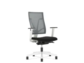 Nowy Styl Bureaustoel 4ME Netbekleding In Zilverkleur - 1