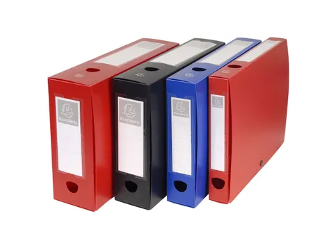 Klasseerdoos PP opaa k rug 80mm zwart