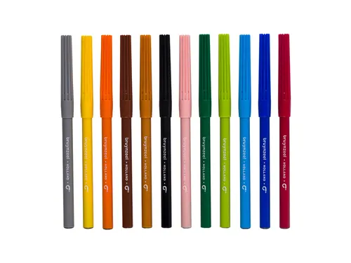 Viltstift Bruynzeel Kids assorti 12 stuks