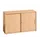schuifdeurkast,HxBxD 748x1200x400mm,1xhouten vloer,golfgreep